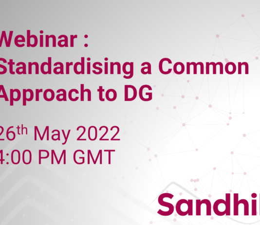 UK Webinar Standardizing a Common Approach to DG